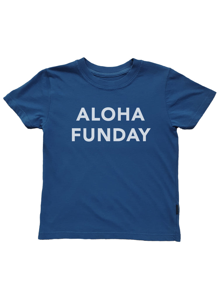 Aloha Funday Tee - Blue