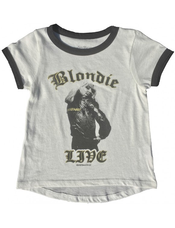 Blondie Girls Ringer Tee