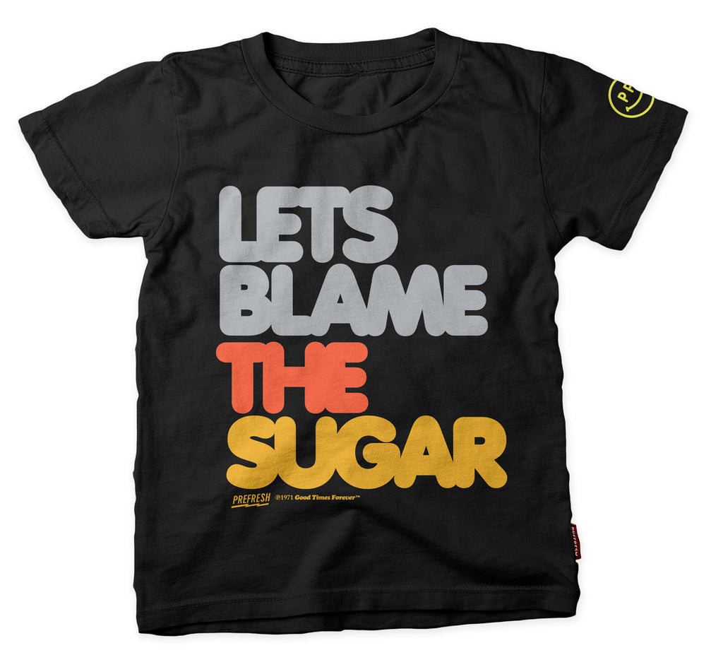 Blame the Sugar T-Shirt - Black