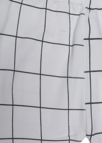 Grid Skinny Leggings