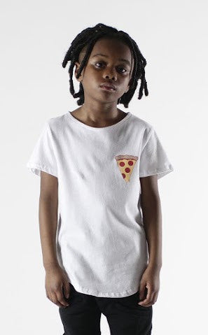 Because Pizza White T-Shirt