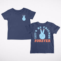 Tiny Whales Let's Be Friends Tee